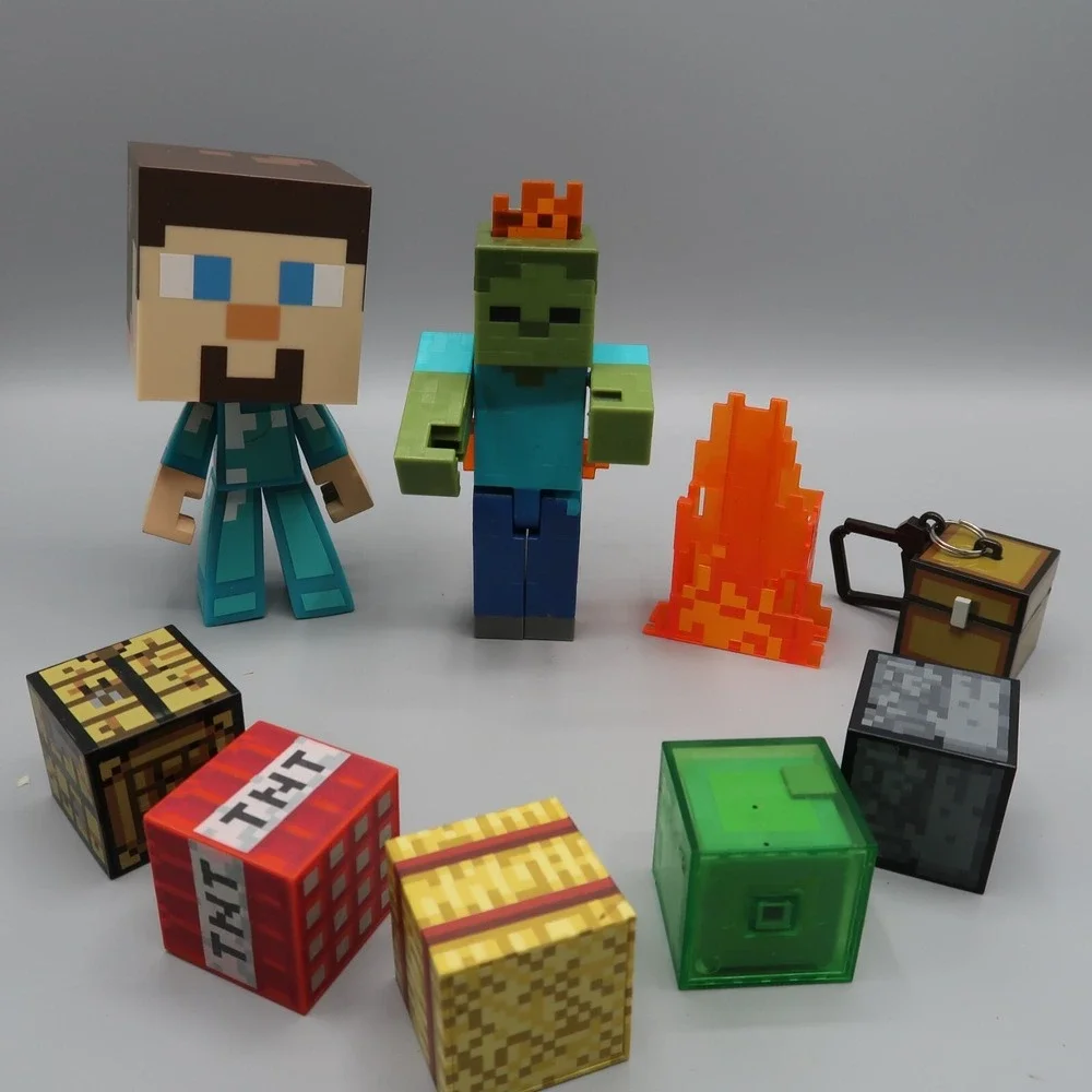 Minecraft Survival Mode Zombie Flames 5